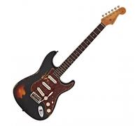 Fender Custom Shop 62 Stratocaster Heavy Relic RW Black #R134072