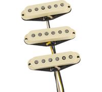 Fender Custom Shop Dual Mag II Strat Pickup Set, Vintage Single Coil | 3x single coil pickups, vintage-style tone, blues & classic rock, Alnico magnets, fits Strat, custom wound