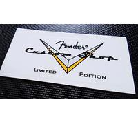 FENDER CUSTOM SHOP GUITAR LOGO / FENDER CUSTOM SHOP limited edition HEADSTOCK