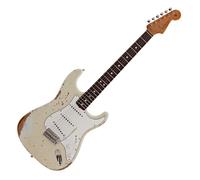 Fender Custom Shop Limited Edition 65 Strat Heavy Relic w/ CC Hardware Aged Olympic White