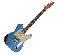 Fender Custom Shop LTD Cunife Tele Custom Heavy Relic Aged Lake Placid Blue Over 3-Tone Sunburst