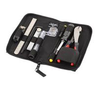 Fender Custom Shop Guitar Tool Kit, Comprehensive Maintenance Set for Acoustic and Electric Guitars and Basses, with Polyester Storage Pouch and Setup Guide