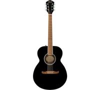 Fender DE FA-135 Concert Acoustic Guitar, Walnut Fingerboard, Black