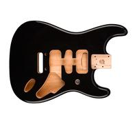 Fender Deluxe Alder Strat Body Black