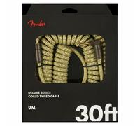 Fender Deluxe Coil Yellow 9 m Straight - Angled