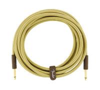 Fender Deluxe Series 15 foot Instrument Cable, Tweed (NEW)