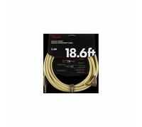 Fender Deluxe Series Instrument Cable, Straight/Angle, 18.6', Tweed (5.5 m)