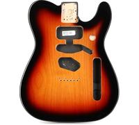 Fender® Deluxe Series Telecaster® Alder Body SSH Routing Tele® Guitar Body - Alder - Colour: 3 Tone Sunburst