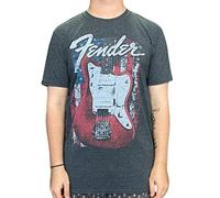 (S) Men's Fender Distressed Guitar T-Shirt