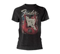 Fender Distressed Guitar (Jazzmaster) Official Unisex T-Shirt