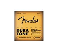 Fender Dura-Tone 880 oated Phosphor Bronze Acoustic Strings 11-52 | Coated phosphor bronze, extended string life, light gauge 11-52, warm tone, great for beginners & fingerpickers