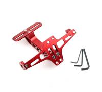 Fender Eliminator For CBR 125R For CBR 600F For CBR 1000RR Motorcycle License Number Plate Bracket Fender Eliminator Kits Motorcycle License Plate Holder(Red)
