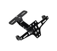 Fender Eliminator For Kawasaki For Z750 For Z800 Universal Motorcycle License Plate Holder Number Plate Bracket Motorcycle License Plate Holder(Black)