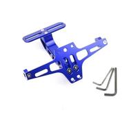 Fender Eliminator For Kawasaki For Z750 Z800 For Z900 For Z1000 Motorcycle License Number Plate Bracket Fender Eliminator Kits Motorcycle License Plate Holder(Blue)