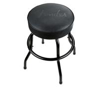 Fender Embossed Black Logo Barstool Black/Black 30"