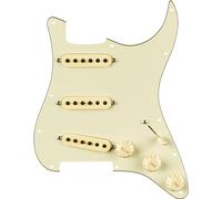 Fender Eric Johnson Pre-Wired Strat Pickguard SSS 1-Ply Mint - Single Coil Pickup for Guitar