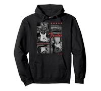 Fender Est. 1946 Electric Guitar Panels Pullover Hoodie, Adult Unisex, Black, Large