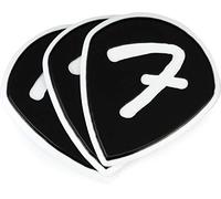 Fender F Grip 551 Picks, Black, (3)