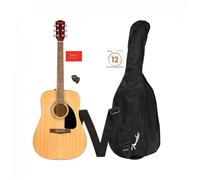 Fender FA-115 Acoustic Dreadnought Pack V2 Natural and a Free 90-Day Subscription to Fender Play
