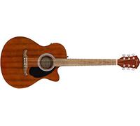 Fender FA-135CE Concert All-Mahogany Walnut Natural Acoustic Guitar