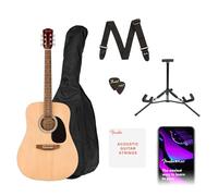 Fender FA-25 Dreadnought Acoustic Guitar Kit, Walnut Fingerboard, Natural