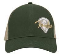 Fender Fender Globe Pick Patch Hat Green/Khaki One Size