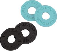 Fender Strap Blocks 4 Pack 2 Black/2 Daphne Blue