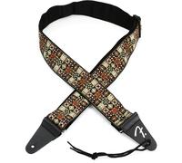 Fender? Festival - Guitar Strap - Vintage Inspired Woven - Tan Mosaic Design