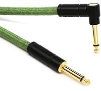 Fender Festival Cables Green R/A instrument cable, 5.5 m