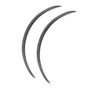 Fender Flares Arches Car Fender Flares Arch Wheel Eyebrow Guard Kit Carbon Fiber Mud Flaps Splash Protector 73cm 1Pair(2 Pcs)