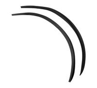 Fender Flares Arches Car Wheel Eyebrow Arch Universal Fender Flares Cover Trim Carbon Fiber Mudguards Protection Lip Strips 2pcs