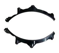 Fender Flares Arches For BMW 5 Series G30 G38 2017 Rear Wheel Eyebrows Fender Flares Mudguards Car Covers Trim Styling ABS Black