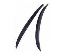 Fender Flares Arches Splash Guards Car Carbon Fiber Fender Flares Mud Flaps Arch Wheel Eyebrow Lips Strips Trim 2/4pcs(2pcs)
