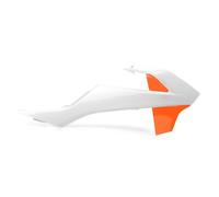 Fender Flares Radiator POLISPORT sx65 16-19 Orange/White for Moto