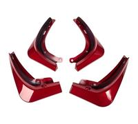 Fender For Model 3 2022 Mud Flaps Mudguards Splash Guards Fender Matte Black Protective Decoration Car Guard(Y red)