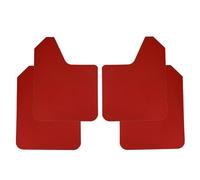 Fender For Rally For Sport Universal Mud Flaps Mudflaps Splash Guards Fender Front Rear For Car Pickup SUV Van Truck Mudguard Guard(4pcs-set Red)