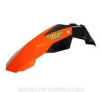 Circuit Stealth Front Fender Black/Orange Black,Orange