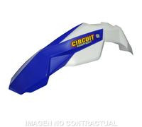 Fender Front Circuit Stealth White-Blue for Moto