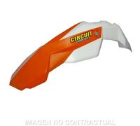Fender Front Circuit Stealth White - Orange for Moto