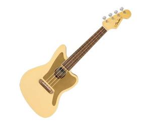 Fender FSR Fullerton Jazzmaster Uke, Vintage White