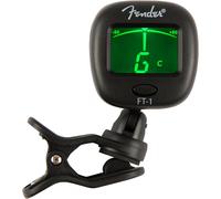 Fender FT-1 Pro Clip-On Tuner, For Electric, Acoustic & Bass Guitars & Ukuleles,