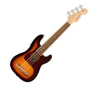 Fender Fullerton Precision Bass® Uke, Walnut Fingerboard, Tortoiseshell Pickguard, 3-Colour Sunburst