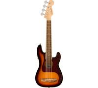 Fender Fullerton Precision Bass Uke WN Tortoiseshell Pickguard 3-Color Sunburst