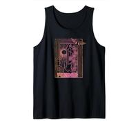Fender Guitar Peace Logo Framed Outline Tank Top