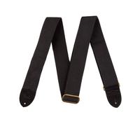 Fender Guitar Strap Cotton/Leather Black