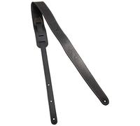 Fender Guitar Strap Leather Monogrammed Black