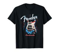 Fender Handmade Guitars 4th Of July American Flag T-Shirt