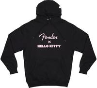 Fender Hello Kitty Logo Hoodie, Black, L