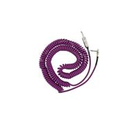 Fender Hendrix Voodoo Child Coil Instrument Cable, 95% Copper Coverage Shield for Less Noise Interference, Straight,Angle, 30', Purple