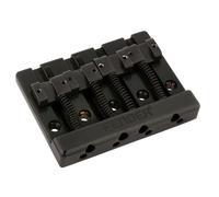 Fender HiMass 4-String Bass Bridge Assembly With Zinc Saddles Black